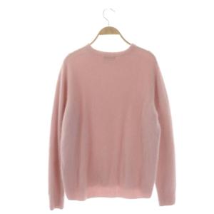 ATON 22AW GARMENT DYE CASHMERE ニット セーター 長袖 カシミヤ 02 ピンク