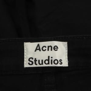 Acne Studios SKIN 5 BLACK スキニーパンツ ブラックデニム テーパード スリム 24/32 黒 ブラック