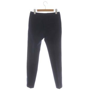 DRIES VAN NOTEN ストライプ スラックス 34 ネイビー
