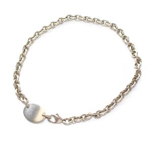 TIFFANY&Co. リターントゥ オーバルタグ ドーナツチェーン ネックレス 925 シルバー