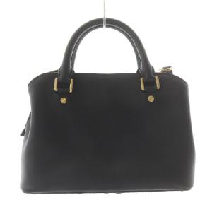 MICHAEL Michael Kors サバンナ ハンドバッグ ショルダーバッグ 2WAY レザー ロゴ 黒 ブラック 30S6GS7S1L