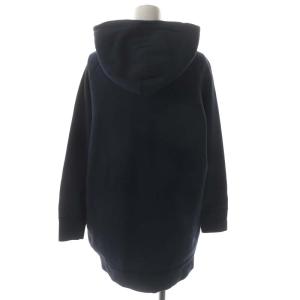 AMERICANA 裏起毛 ジップアップパーカー 長袖 紺 ネイビー