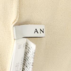 ANAYI 23AW チュールレイヤードパフプルオーバー カットソー 半袖 切替 36 アイボリー