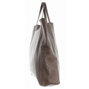 CELINE ホリゾンタルカバ バイカラー トートバッグ ブラウン