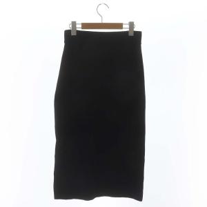 Theory MERCER WOOL CASH STRAIGHT SKT ニットスカート ロング ミモレ丈 タイト ウール カシミヤ混 S