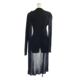 Theory Dress Up2 Long Cardi R ロングカーディガン 長袖 ボタンレス S 紺 ネイビー