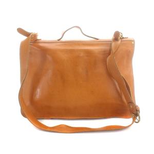 IL BISONTE ショルダーバッグ レザー 茶 ブラウン