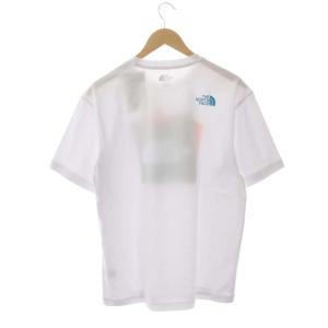 THE NORTH FACE ホワイトレーベル  ムービング ボックス ショートスリーブ ラウンドTEE Tシャツ カットソー プリント 半袖 M 白 ホワイト
