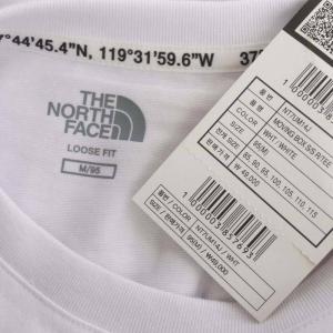 THE NORTH FACE ホワイトレーベル  ムービング ボックス ショートスリーブ ラウンドTEE Tシャツ カットソー プリント 半袖 M 白 ホワイト