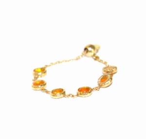 agete Dreamy Dreamy リング 指輪 2?16号 K10 イエローゴールド アクセサリー ジュエリー