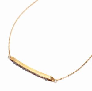 agete スキニーブレスレット カラーストーン K10 イエローゴールド アクセサリー ジュエリー
