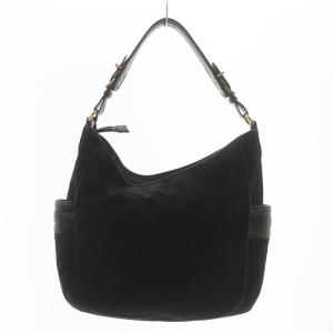 COLE HAAN トートバッグ ワンショルダーバッグ タッセル ロゴ チャーム 黒 ブラック