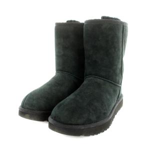 sacai KNIT CLASSIC SHORT ショートブーツ ムートンブーツ 26cm ダークグリーン 1101734