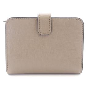 FURLA バビロン 二つ折り財布 L字ファスナー レザー 茶 ブラウン
