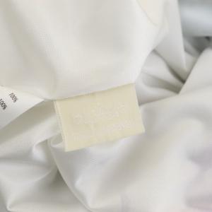 GRACE CONTINENTAL 22SS ペイズリープリントワンピース ギャザー マキシ ロング 長袖 36 白 ホワイト