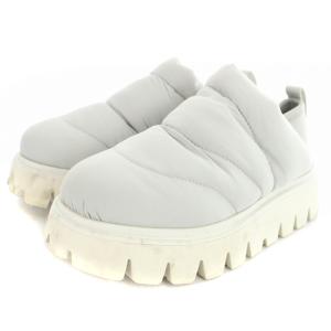 nagonstans 22AW パディング スリッポンシューズ スニーカー 23cm ライトグレー