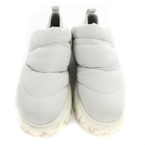 nagonstans 22AW パディング スリッポンシューズ スニーカー 23cm ライトグレー