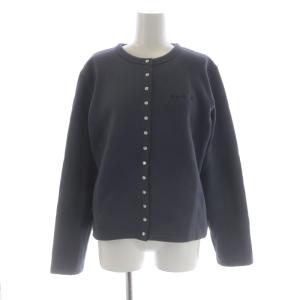 ×ADAM ET ROPE 21年 フレッション カーディガン コットン 裏起毛 長袖 S グレー