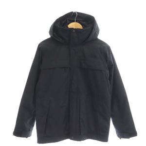 MAKALU TRICLIMATE JACKET インナーダウンジャケット ブルゾン フード付き ジップアップ M 黒 ブラック