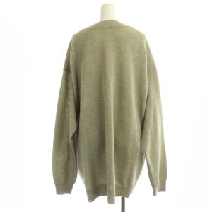 Plage 22AW sweat ニットカーディガン 長袖 Vネック 薄手 ベージュ
