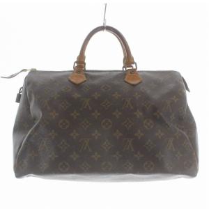 モノグラム スピーディ35 ミニボストンバッグ ハンドバッグ ブラウン M41524