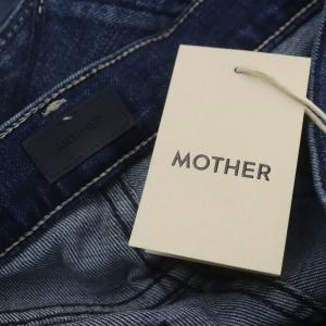 MOTHER ロンハーマン取り扱い The Rambler Zip Ankle Denim Pants blue