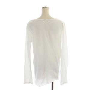 Deuxieme Classe 21AW Layering Tシャツ 長袖 無地 クルーネック コットン 白 ホワイト
