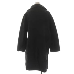 Acne Studios ウールファンネルネックコート アウター ロング 34 チャコールグレー