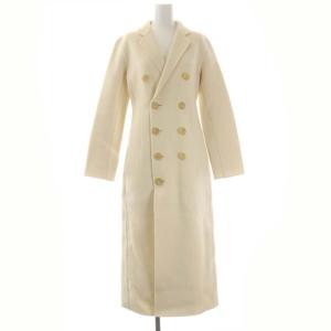 シェイプ ロングチェスターコート 0 アイボリー