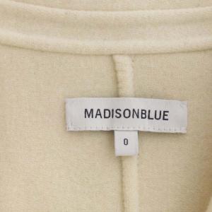 MADISONBLUE シェイプ ロングチェスターコート 0 アイボリー