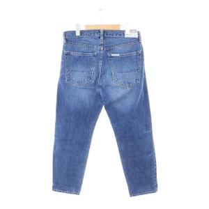 AMERICANA テーパードデニムパンツ ジーンズ ジップフライ コットン 28 M 紺 ネイビー