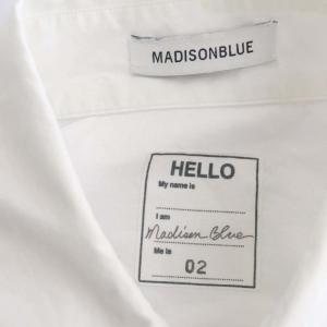 MADISONBLUE J.BRADLEY LONGSLEEVE SHIRT シャツ 長袖 02 白 ホワイト