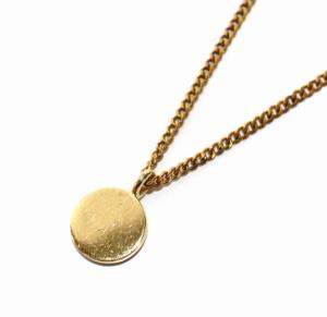 Christian Dior CDロゴ サークル ネックレス ペンダント ゴールド アクセサリー ジュエリー