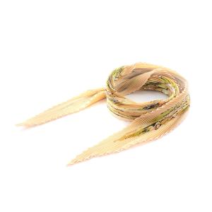 カレプリッセ90 CONCERTO スカーフ シルク ピンクベージュ