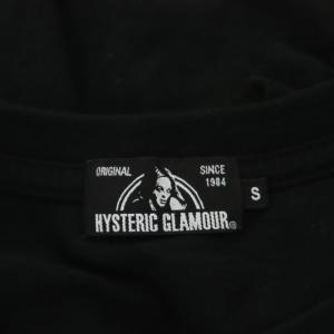 HYSTERIC GLAMOUR 21SS PSYCHEDELIC TEE Tシャツ カットソー 半袖 S 黒 ブラック