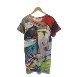 Chalayan Tシャツ カットソー チュニック 半袖 総柄 XS マルチカラー