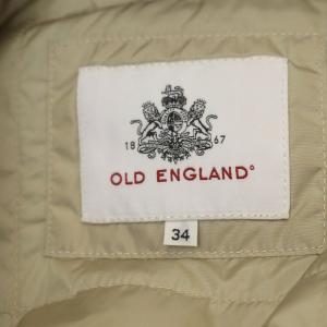 OLD ENGLAND クラシック ダッフルコート アウター ロング フード 34 グレー