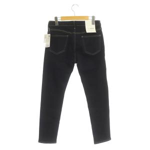 SHIPS スキニーデニム パンツ ジーンズ ストレッチ L 紺 ネイビー