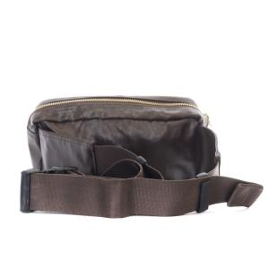 PORTER 吉田カバン フリースタイル ウエストバッグ クロスボディバッグ ナイロン 茶 ブラウン