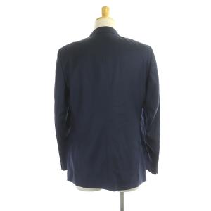 PAUL SMITH ロロピアーナ SOHO シングル2Bスーツ 上下 ジャケット パンツ スラックス L ネイビー