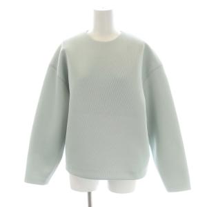 ebure 21AW セットアップ カットソー ダブルラッセル フレアスカート 38 36 ライトグリーン