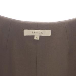 EPOCA ロングジレ ベスト 40 グレージュ