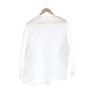 nagonstans 23SS コットン カットソー Tシャツ 長袖 M 白 ホワイト