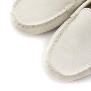 UGG australia MILANA モカシン ローファー スエード レザー US5 22.0cm 白 ホワイト 1016766