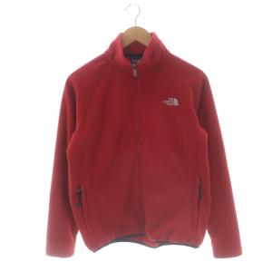 THE NORTH FACE ナイロンジャケット フリース 2点セット マウンテンパーカー フード付き 長袖 S 赤 レッド