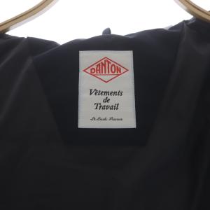 DANTON 23AW ダウンコート ファー M ネイビー