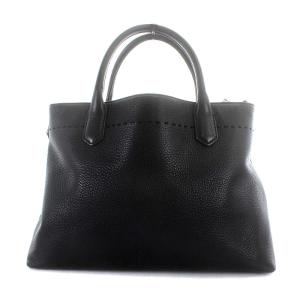 TORY BURCH mcgraw triple compartment トートバッグ ショルダーバッグ 2way レザー 黒 ブラック SH