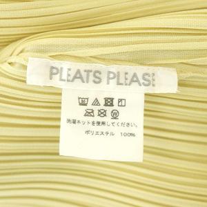 PLEATS PLEASE ISSEY MIYAKE イッセイミヤケ 22SS プリーツ ノースリーブ ロングワンピース 3 クリーム