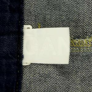 FUMITO GANRYU AD2016 綿セルビッチデニムパンツ ジーンズ サルエル S ネイビー