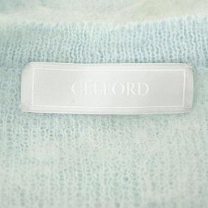 CELFORD モヘアカーディガン ニット 長袖 36 ミント